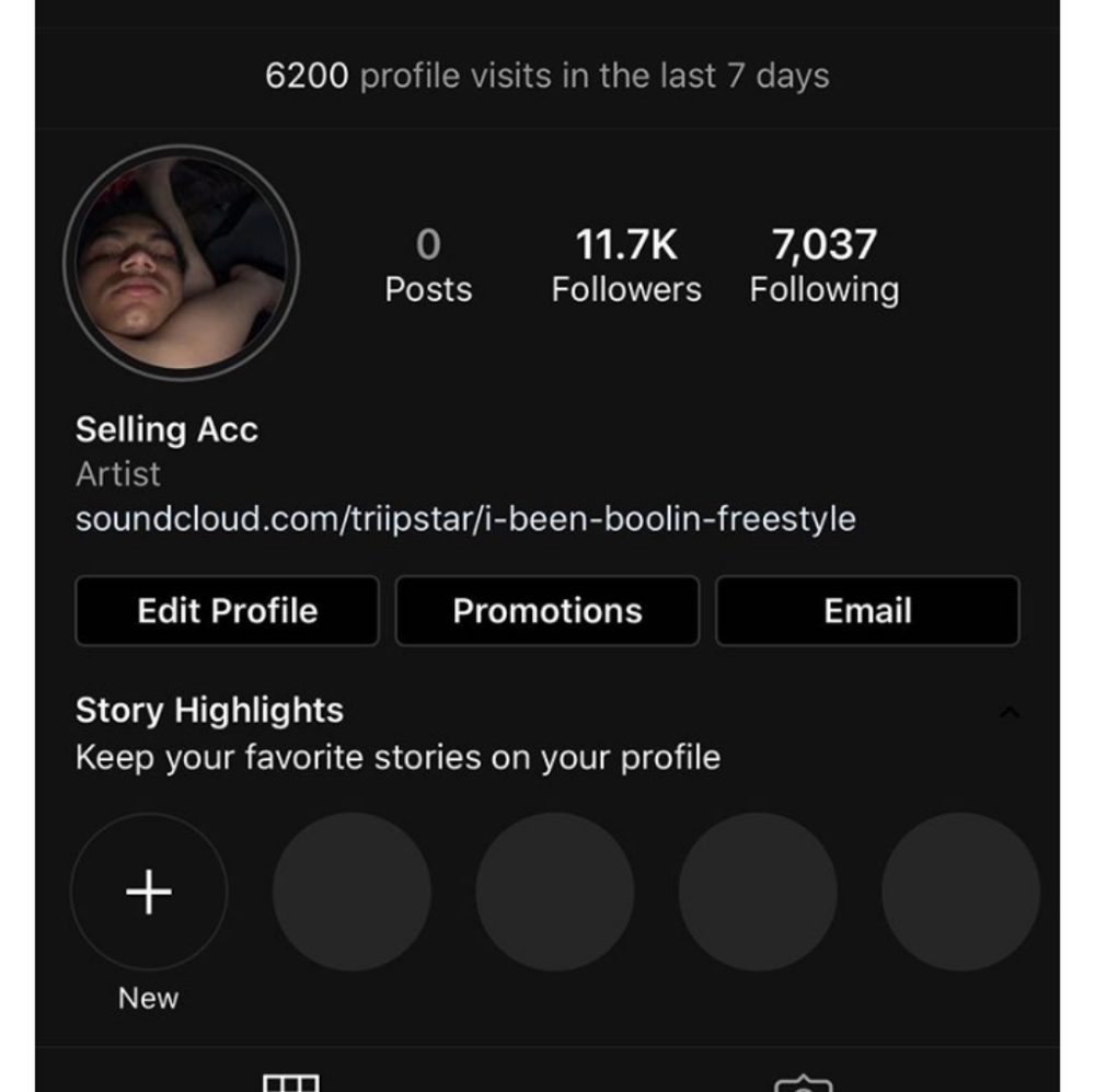An 11k Instagram account,all real /organical grown